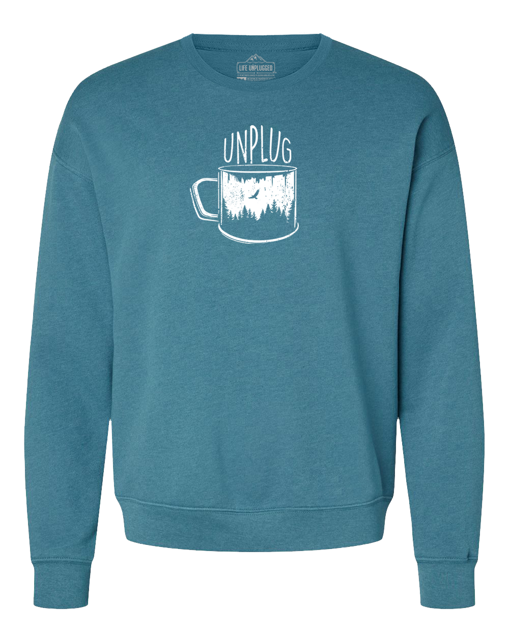 Coffee In The Trees  Midweight Super Soft Crewneck Sweatshirt