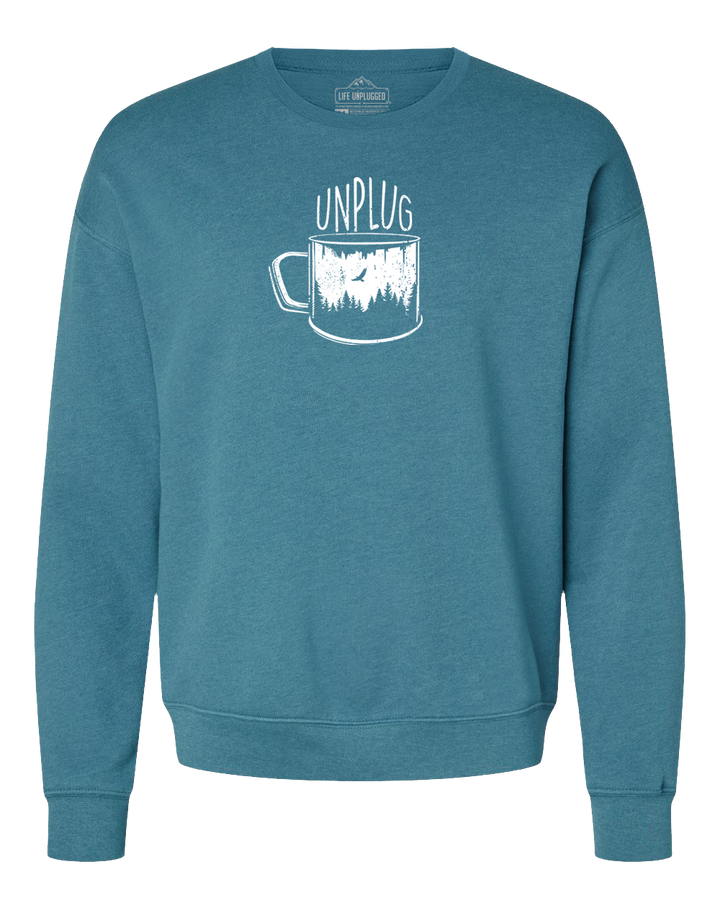 Coffee In The Trees  Midweight Super Soft Crewneck Sweatshirt