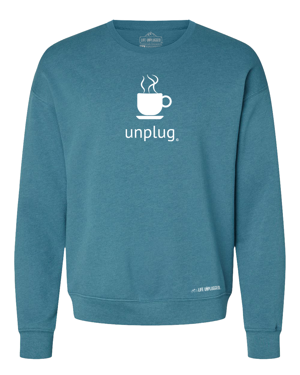 Coffee Midweight Super Soft Crewneck Sweatshirt