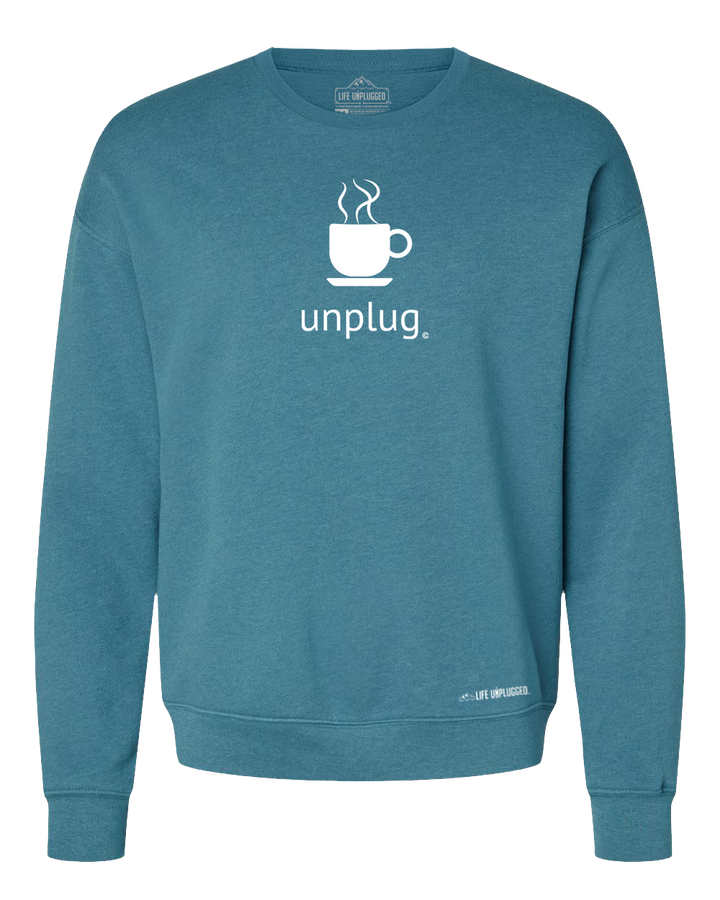 Coffee Midweight Super Soft Crewneck Sweatshirt