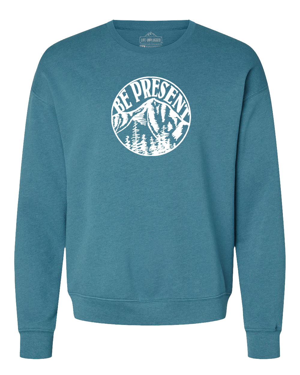 Be Present Mountain Midweight Super Soft Crewneck Sweatshirt