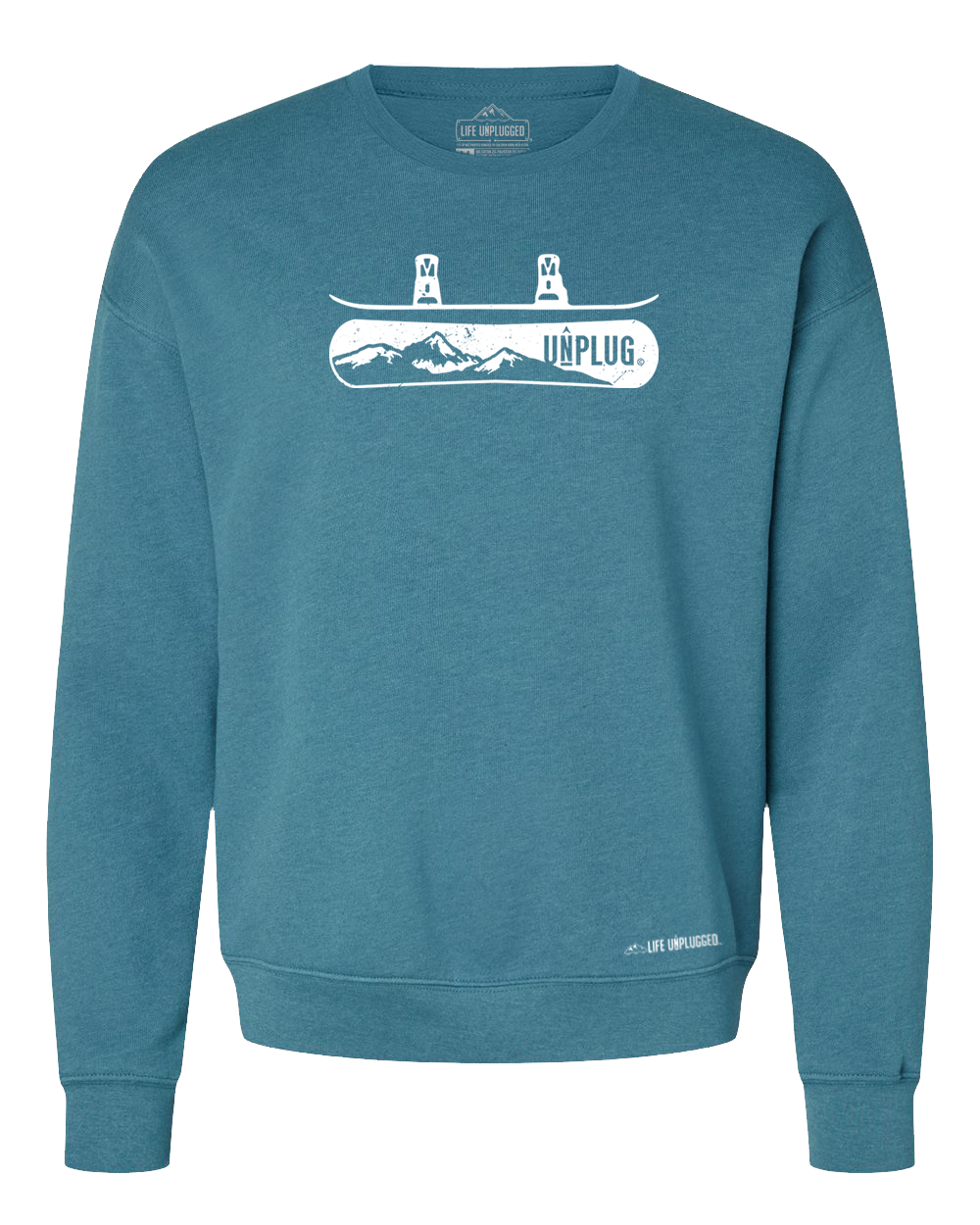 Snowboarding Midweight Super Soft Crewneck Sweatshirt