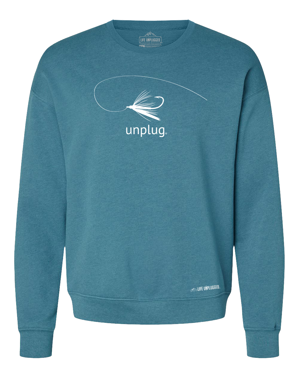 Fly Fishing Midweight Super Soft Crewneck Sweatshirt