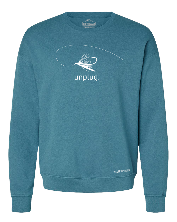 Fly Fishing Midweight Super Soft Crewneck Sweatshirt