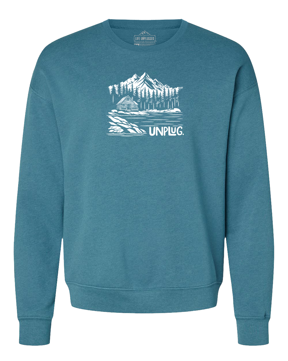 Cabin In The Woods Midweight Super Soft Crewneck Sweatshirt