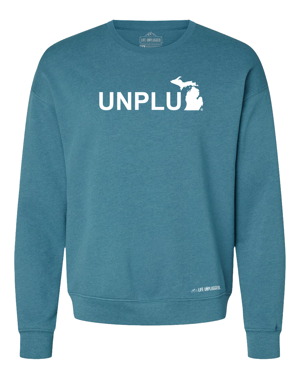 Unplug (MI) Midweight Super Soft Crewneck Sweatshirt