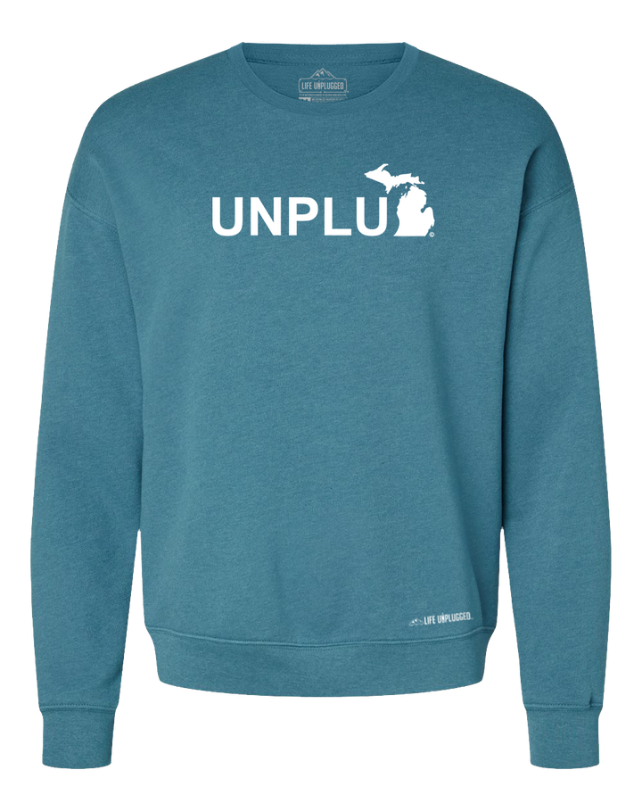 Unplug (MI) Midweight Super Soft Crewneck Sweatshirt