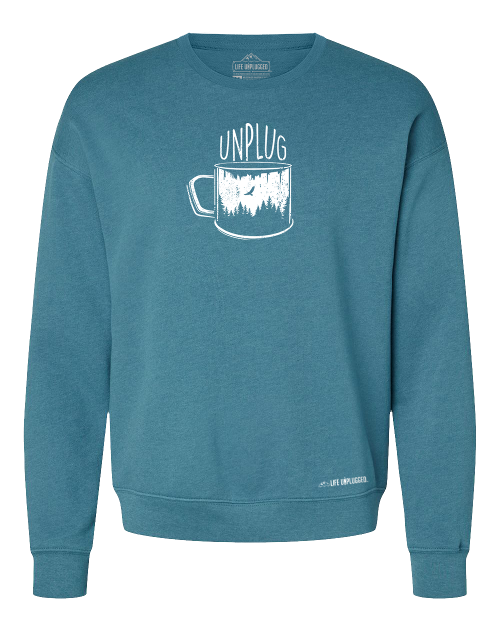 Coffee In The Trees  Midweight Super Soft Crewneck Sweatshirt