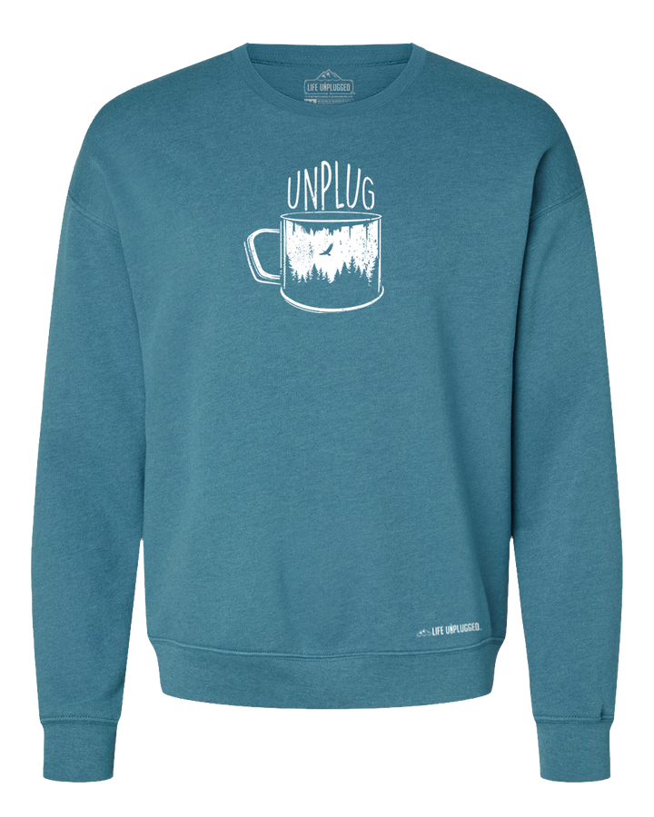 Coffee In The Trees  Midweight Super Soft Crewneck Sweatshirt