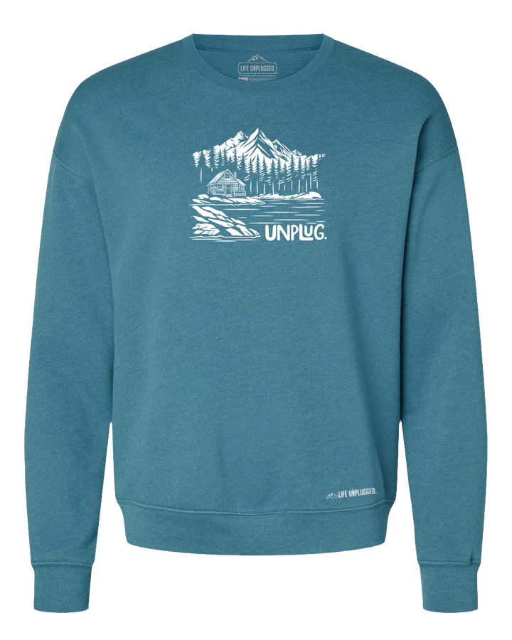 Cabin In The Woods Midweight Super Soft Crewneck Sweatshirt