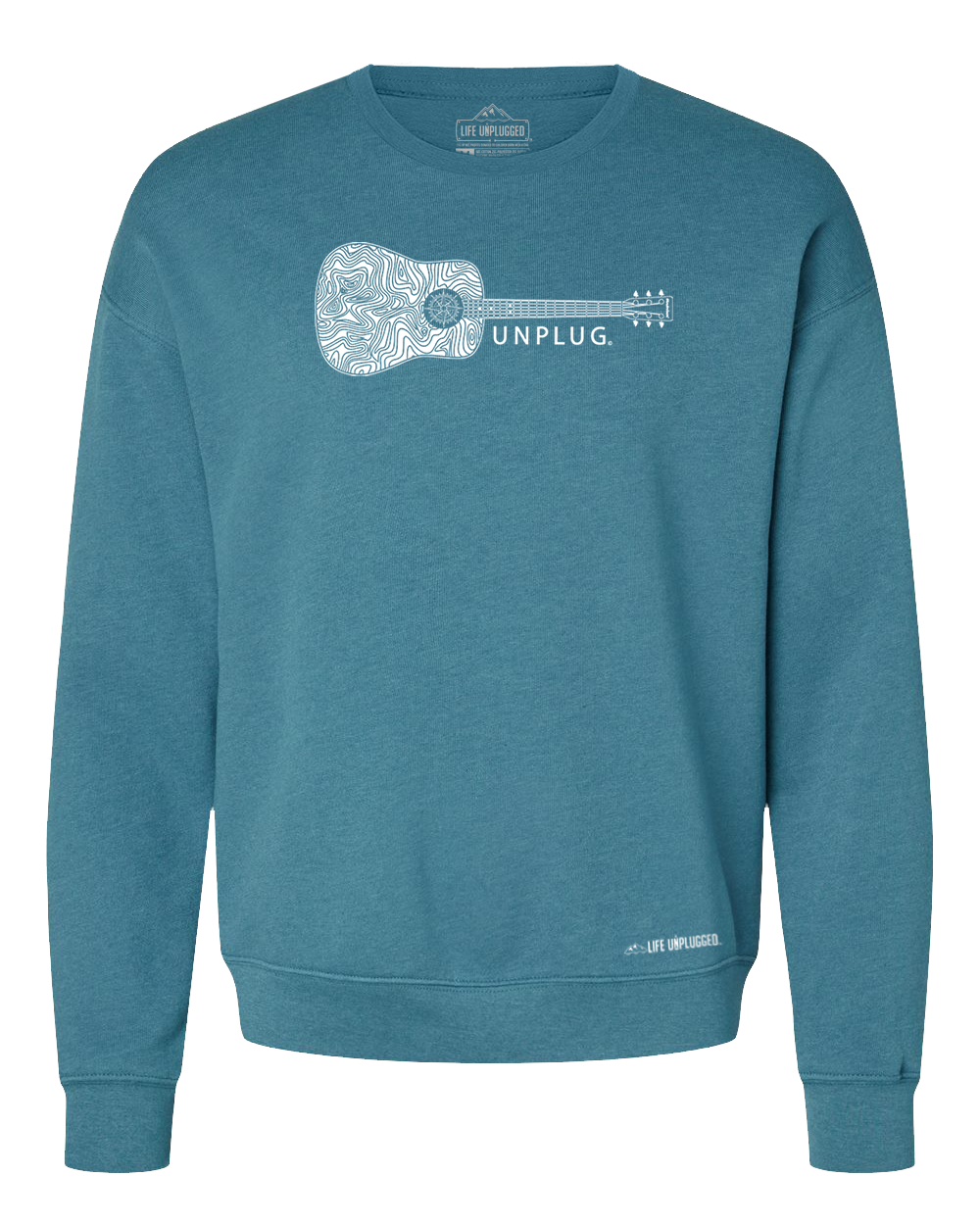 Guitar Midweight Super Soft Crewneck Sweatshirt