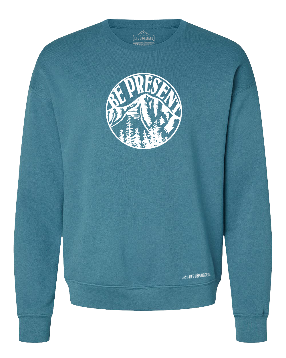 Be Present Mountain Midweight Super Soft Crewneck Sweatshirt