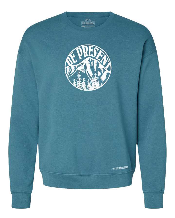 Be Present Mountain Midweight Super Soft Crewneck Sweatshirt