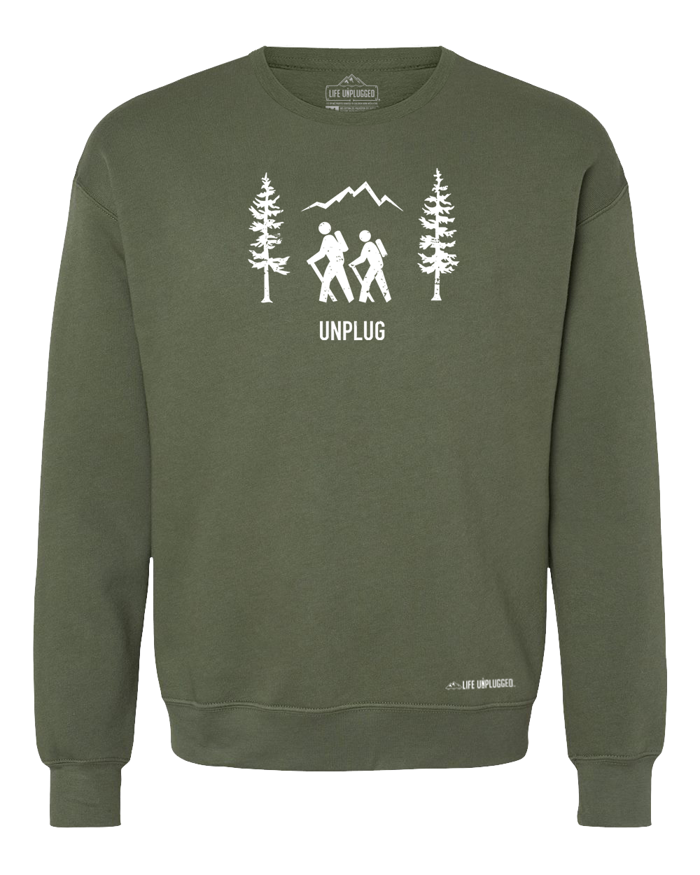 Hiking Scene Midweight Super Soft Crewneck Sweatshirt