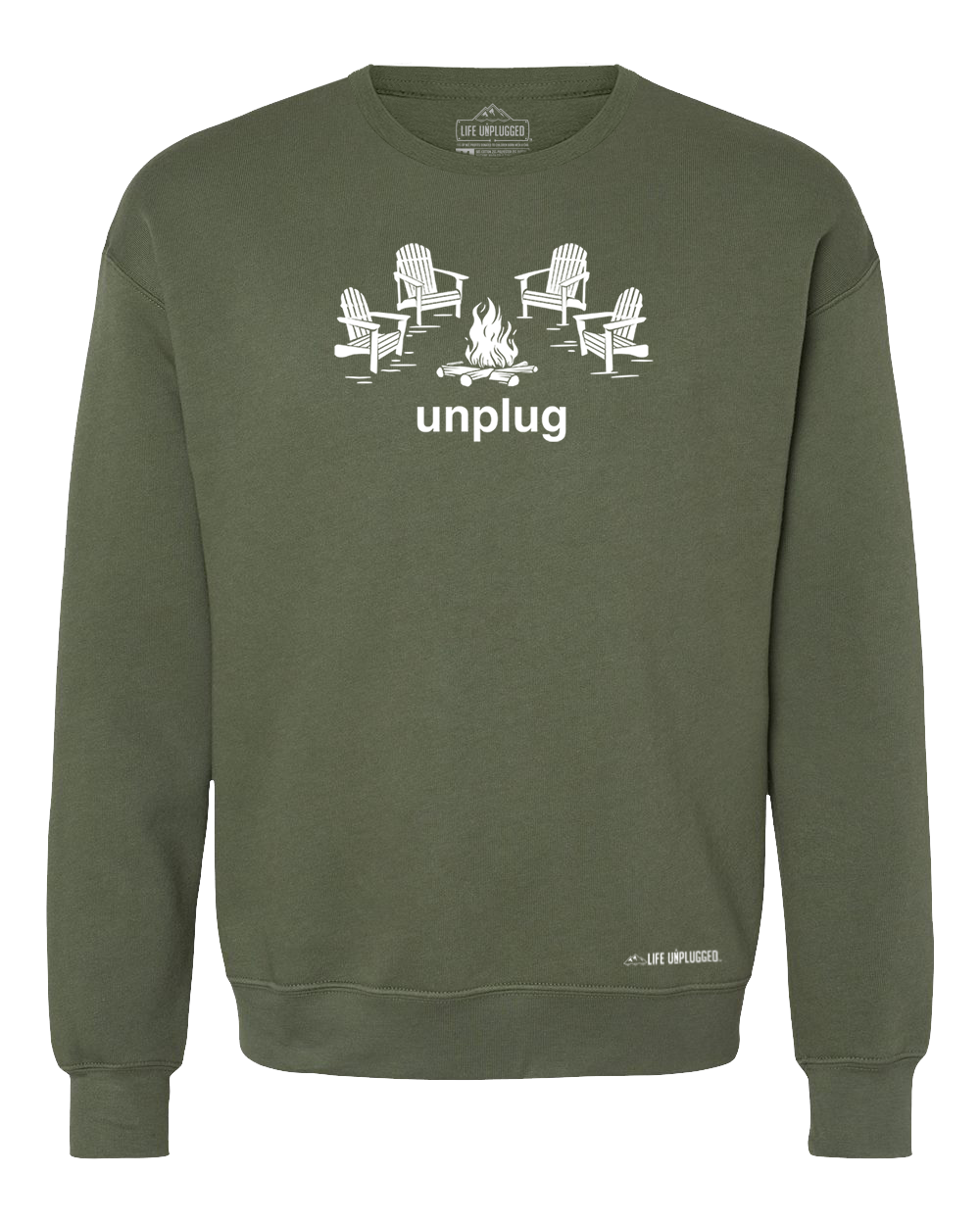 Campfire Chairs  Midweight Super Soft Crewneck Sweatshirt