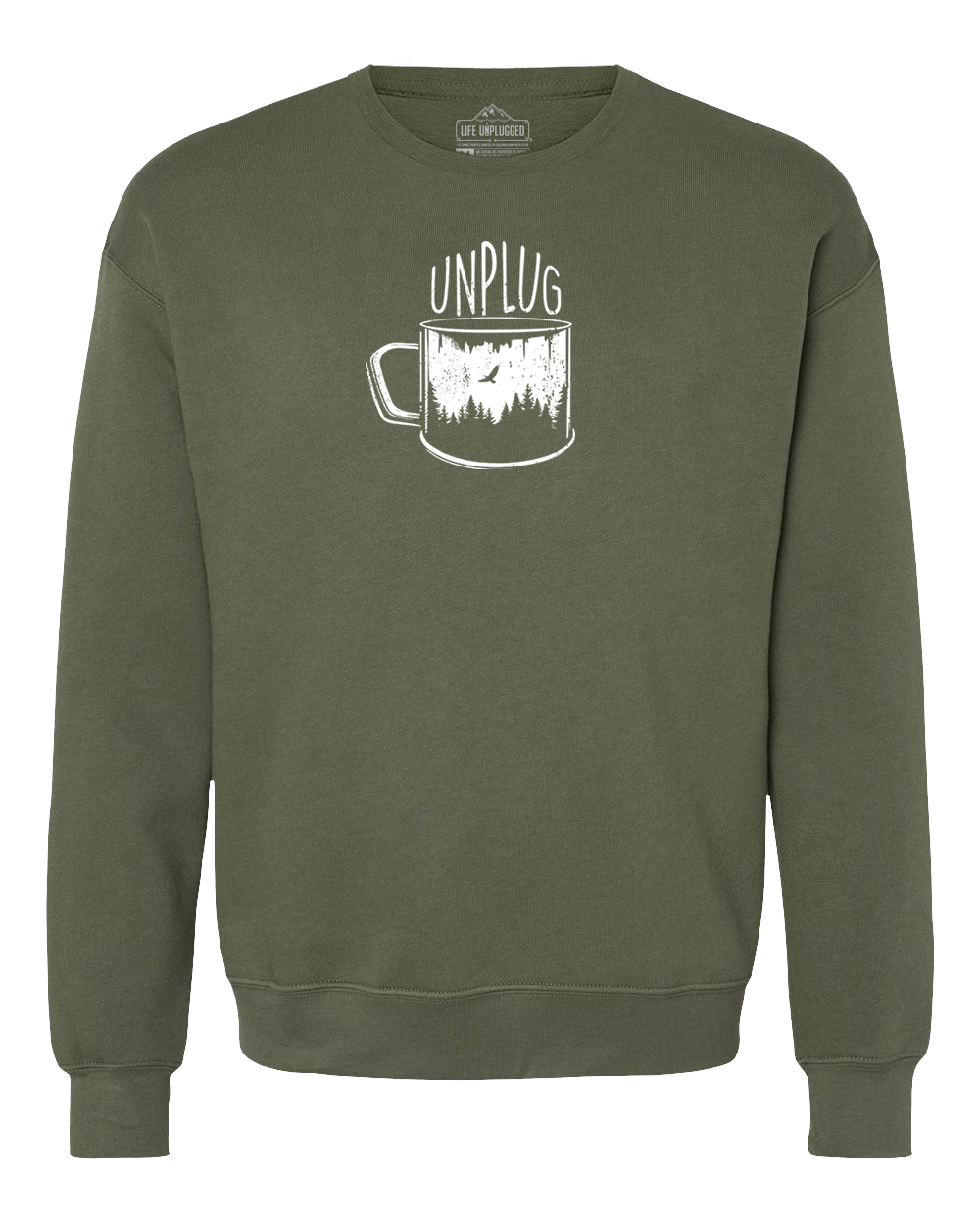 Coffee In The Trees  Midweight Super Soft Crewneck Sweatshirt