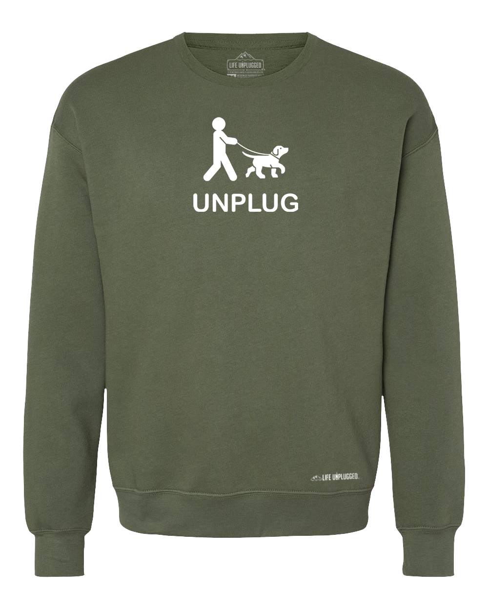 Dog Walking Midweight Super Soft Crewneck Sweatshirt