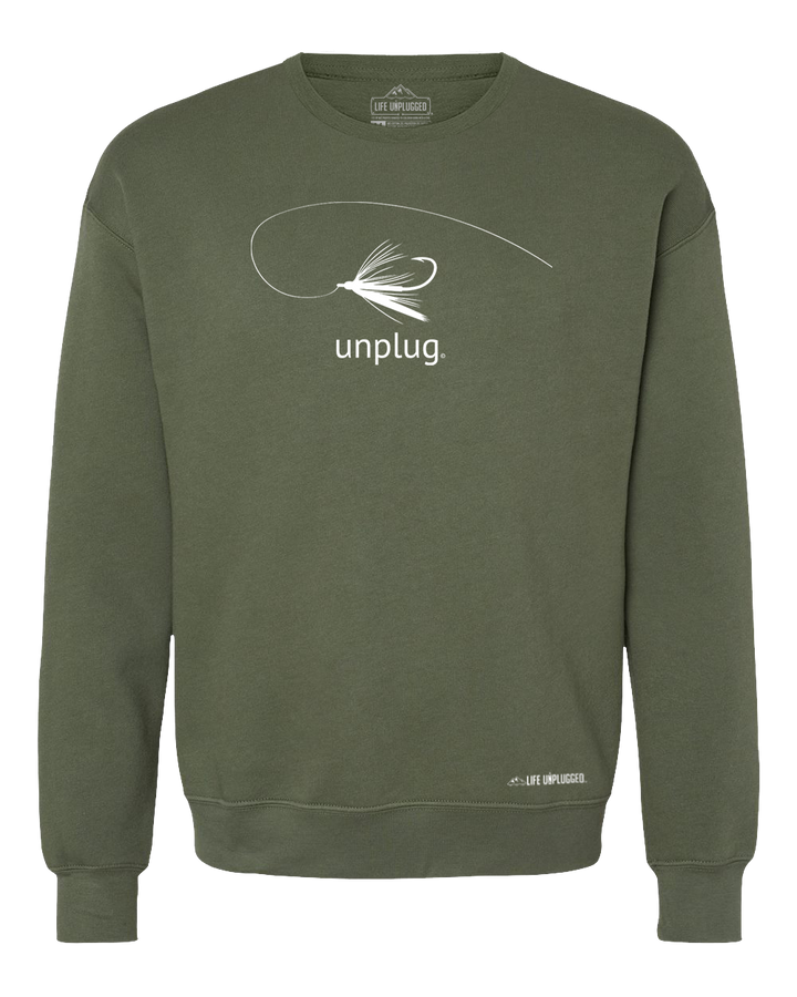 Fly Fishing Midweight Super Soft Crewneck Sweatshirt