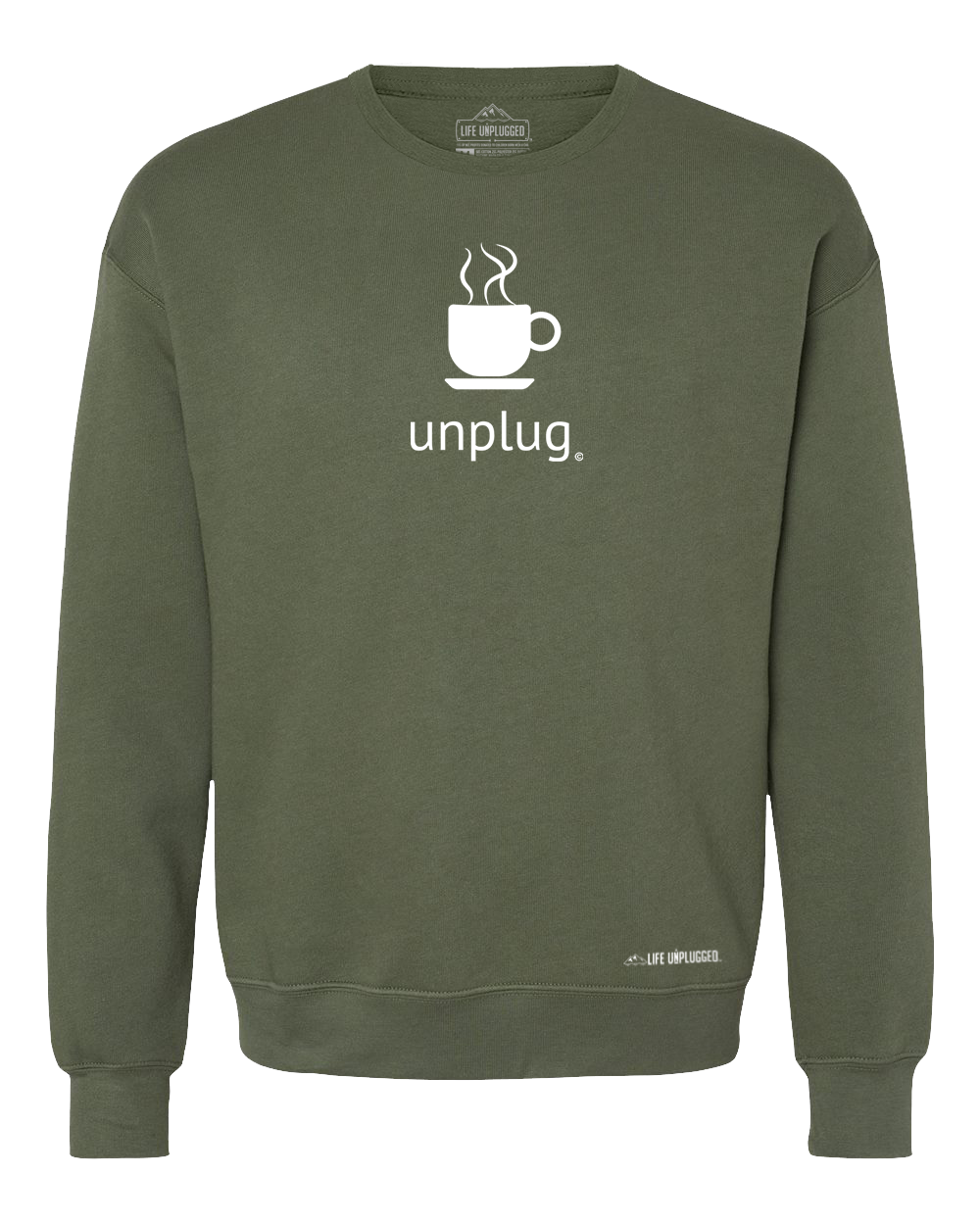 Coffee Midweight Super Soft Crewneck Sweatshirt