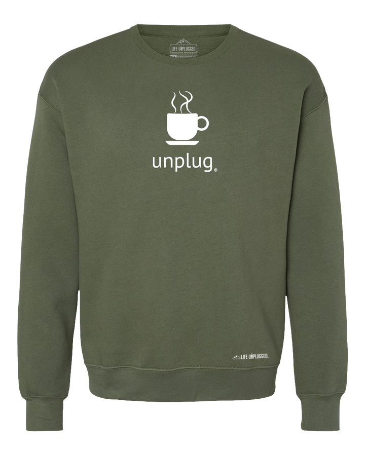 Coffee Midweight Super Soft Crewneck Sweatshirt