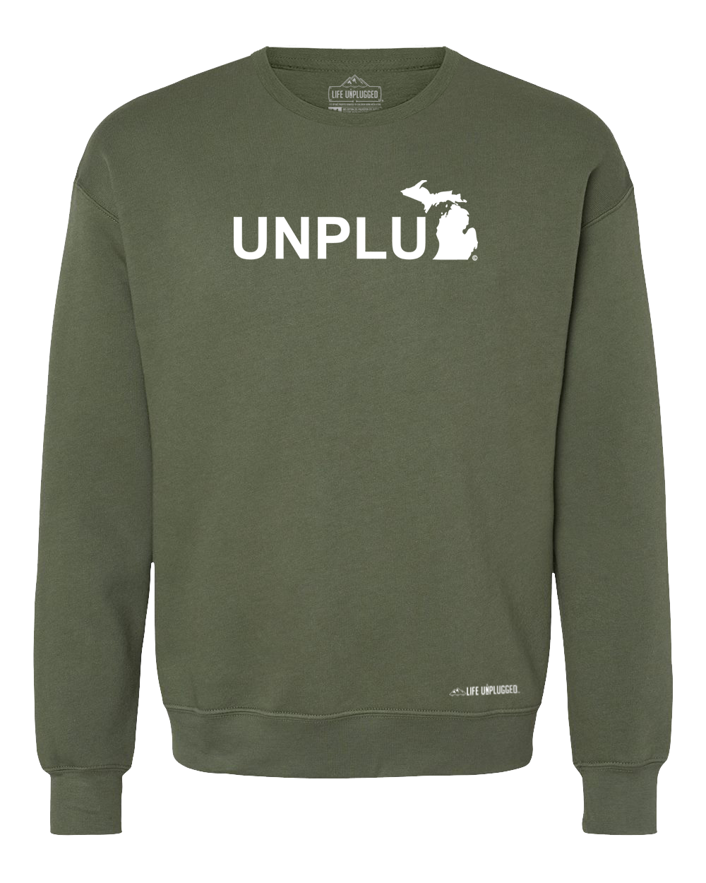 Unplug (MI) Midweight Super Soft Crewneck Sweatshirt