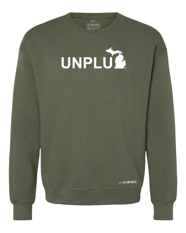 Unplug (MI) Midweight Super Soft Crewneck Sweatshirt