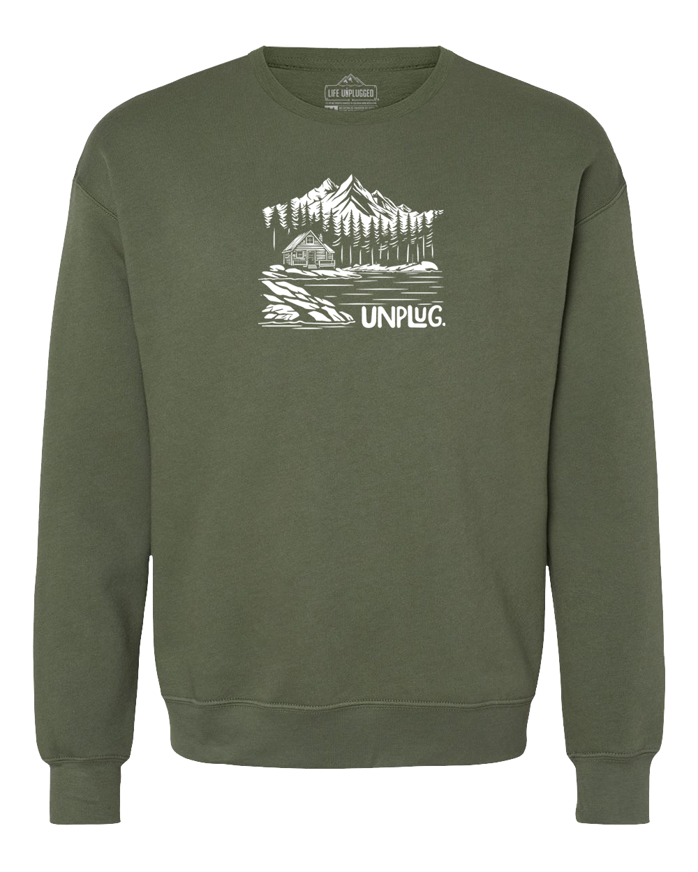 Cabin In The Woods Midweight Super Soft Crewneck Sweatshirt