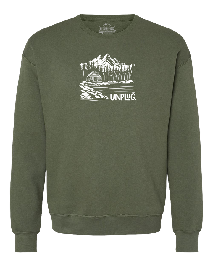 Cabin In The Woods Midweight Super Soft Crewneck Sweatshirt