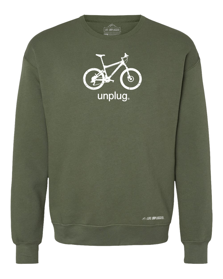 Mountain Bike Midweight Super Soft Crewneck Sweatshirt