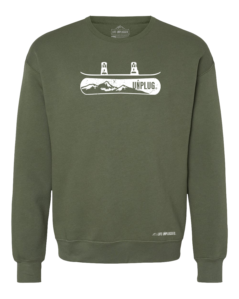 Snowboarding Midweight Super Soft Crewneck Sweatshirt