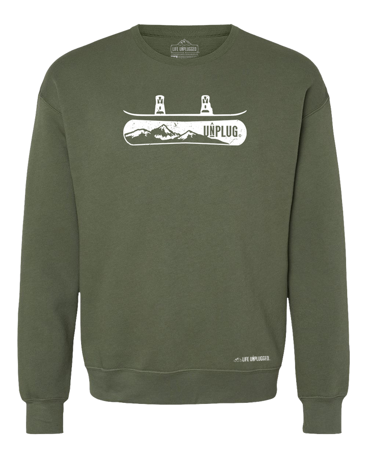 Snowboarding Midweight Super Soft Crewneck Sweatshirt