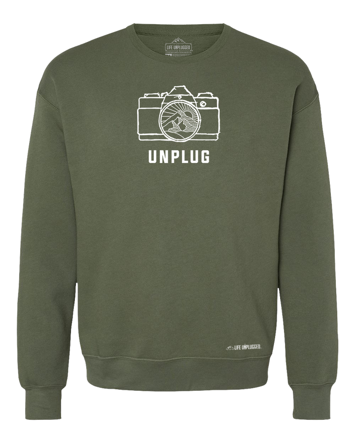 Camera Mountain Lens Midweight Super Soft Crewneck Sweatshirt