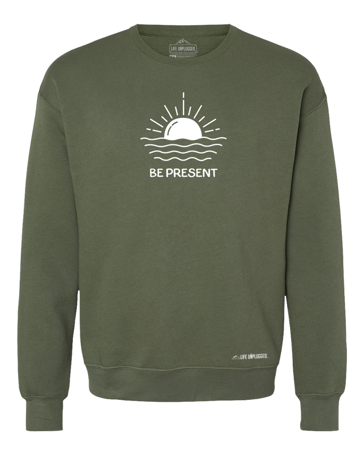 Ocean Sunset Midweight Super Soft Crewneck Sweatshirt