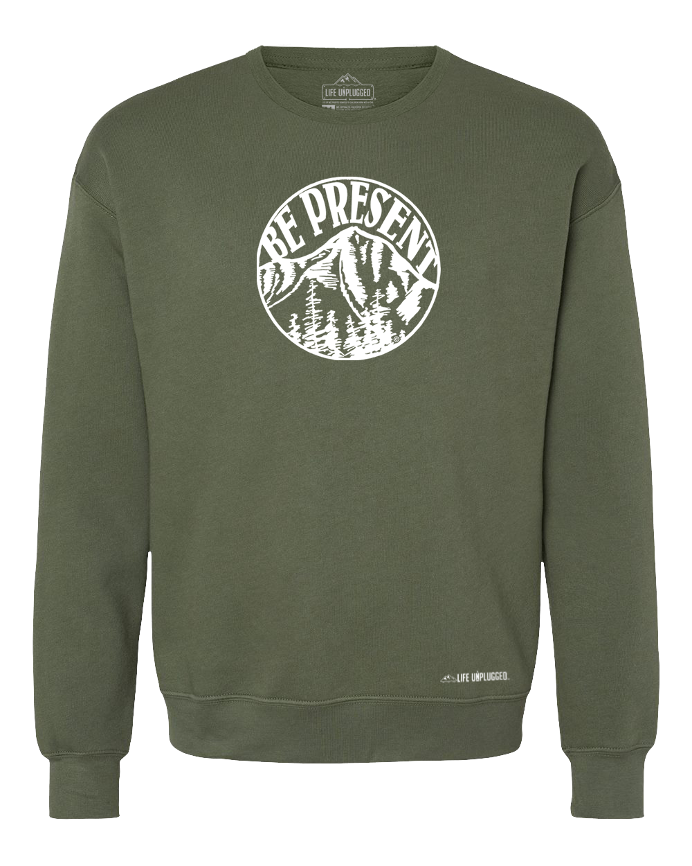 Be Present Mountain Midweight Super Soft Crewneck Sweatshirt