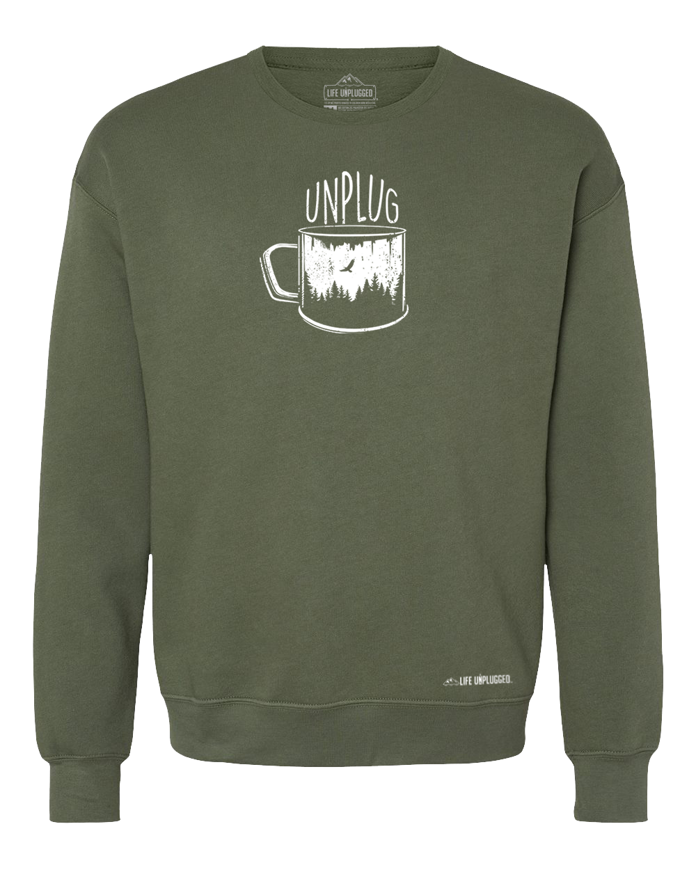 Coffee In The Trees  Midweight Super Soft Crewneck Sweatshirt