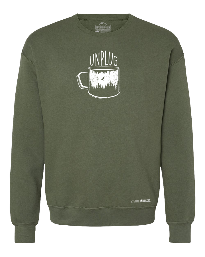 Coffee In The Trees  Midweight Super Soft Crewneck Sweatshirt