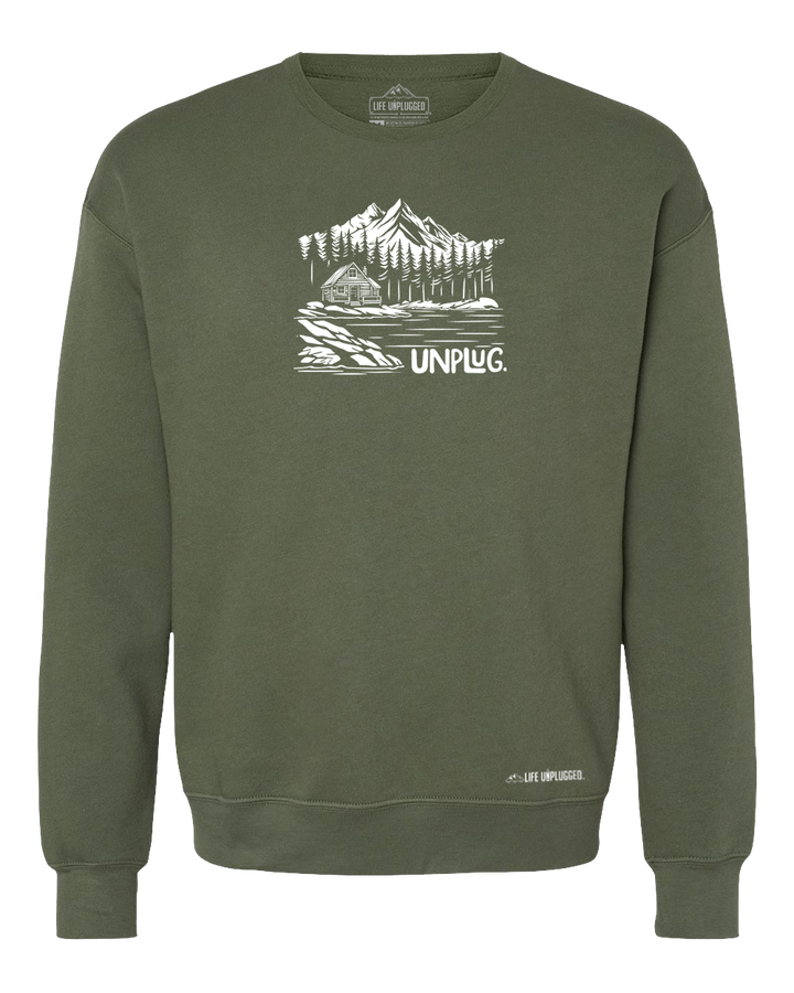 Cabin In The Woods Midweight Super Soft Crewneck Sweatshirt