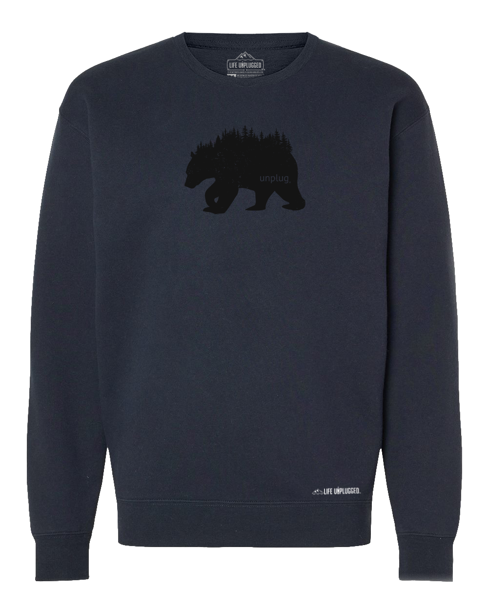 Bear In The Trees Heavyweight Crewneck Sweatshirt