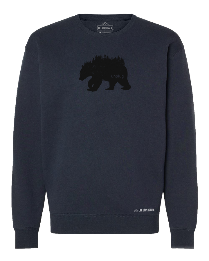 Bear In The Trees Heavyweight Crewneck Sweatshirt