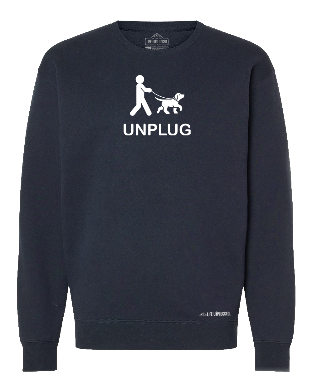 Dog Walking Heavyweight Crewneck Sweatshirt