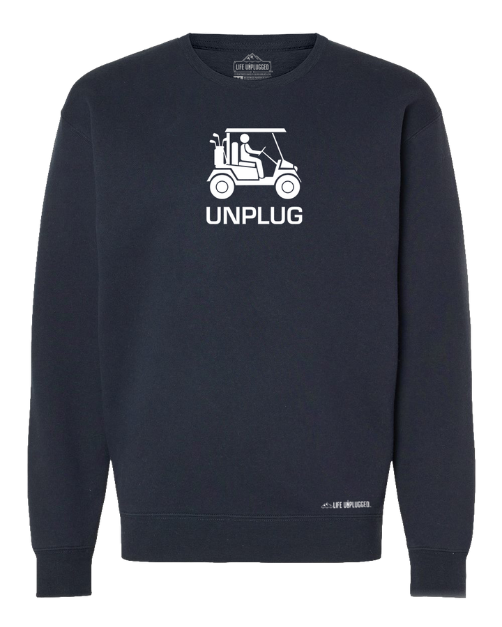 Golf Cart Heavyweight Crewneck Sweatshirt