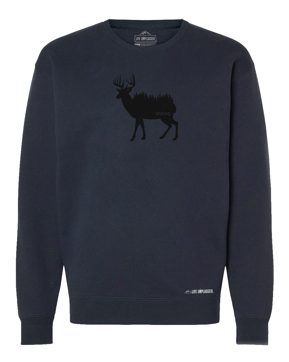 Deer In The Trees Heavyweight Crewneck Sweatshirt