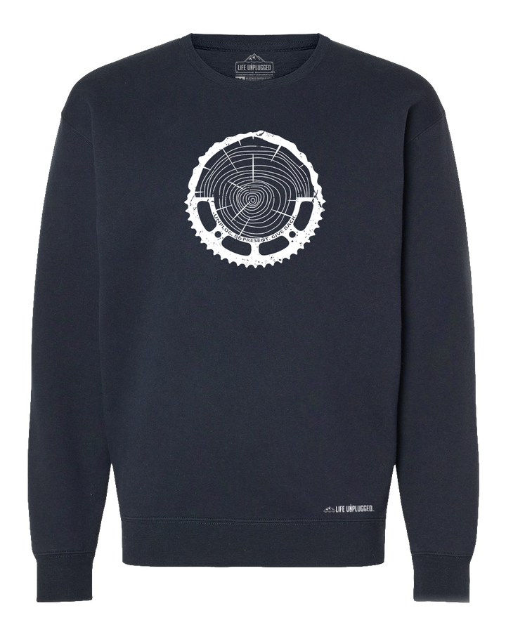 Tree Rings Chainring Heavyweight Crewneck Sweatshirt