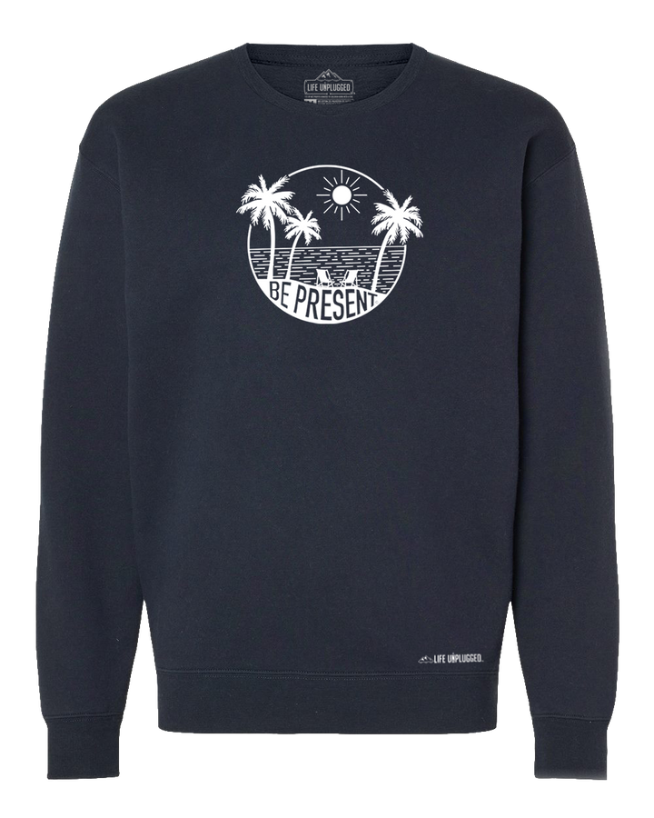 Be Present Beach Heavyweight Crewneck Sweatshirt