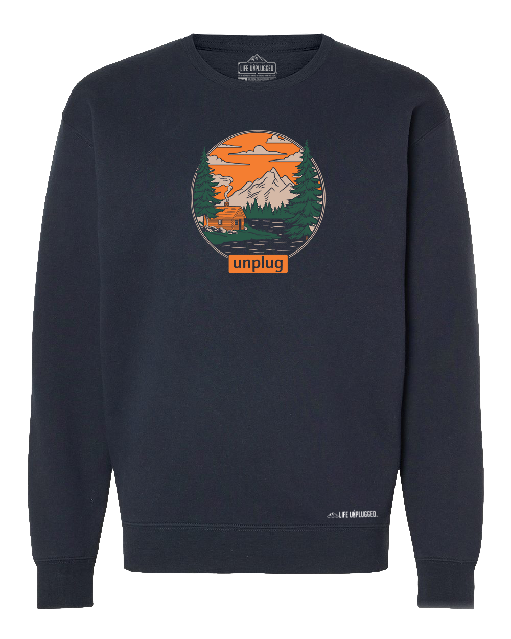 LIMITED DROP! Rustic Mountain Retreat Heavyweight Crewneck Sweatshirt