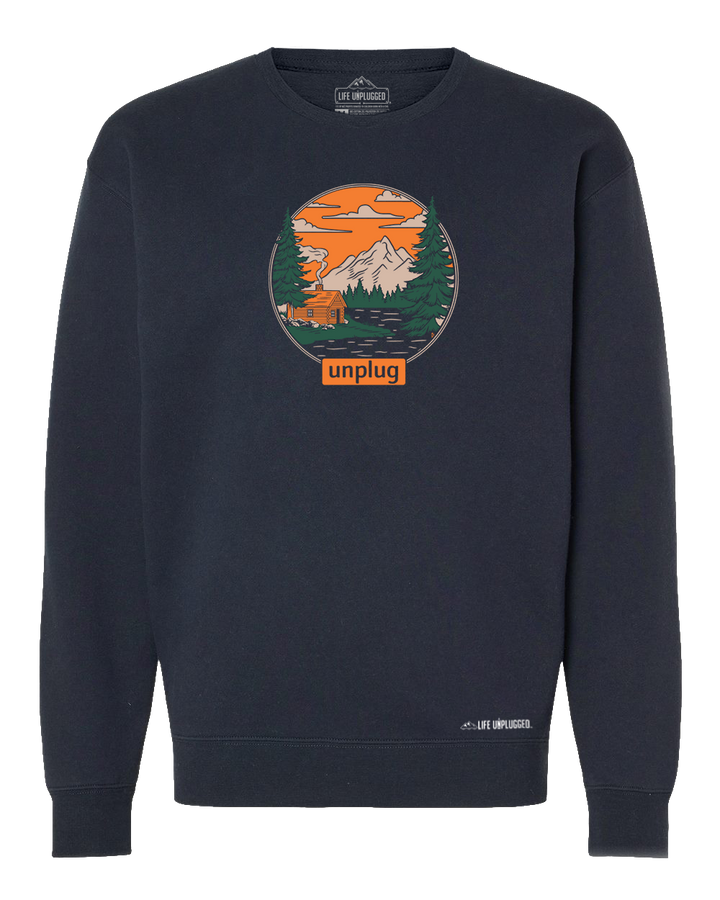 LIMITED DROP! Rustic Mountain Retreat Heavyweight Crewneck Sweatshirt